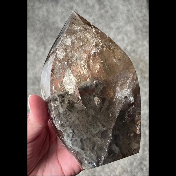 Smoky Garden Quartz Flame - Picture 7 of 17